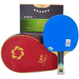Ракетка для настільного тенісу 729 KING SILVER 6 Stars (blue + black rubber)